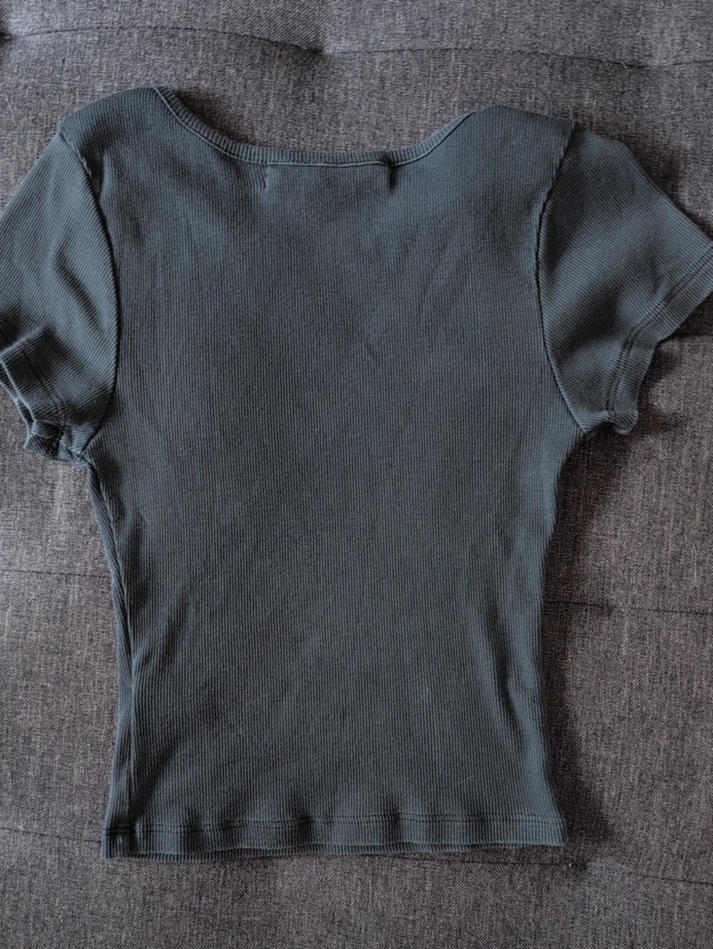 Daydreamer x Free People The Empress Ribbed Baby Tee - Picture 6 of 6